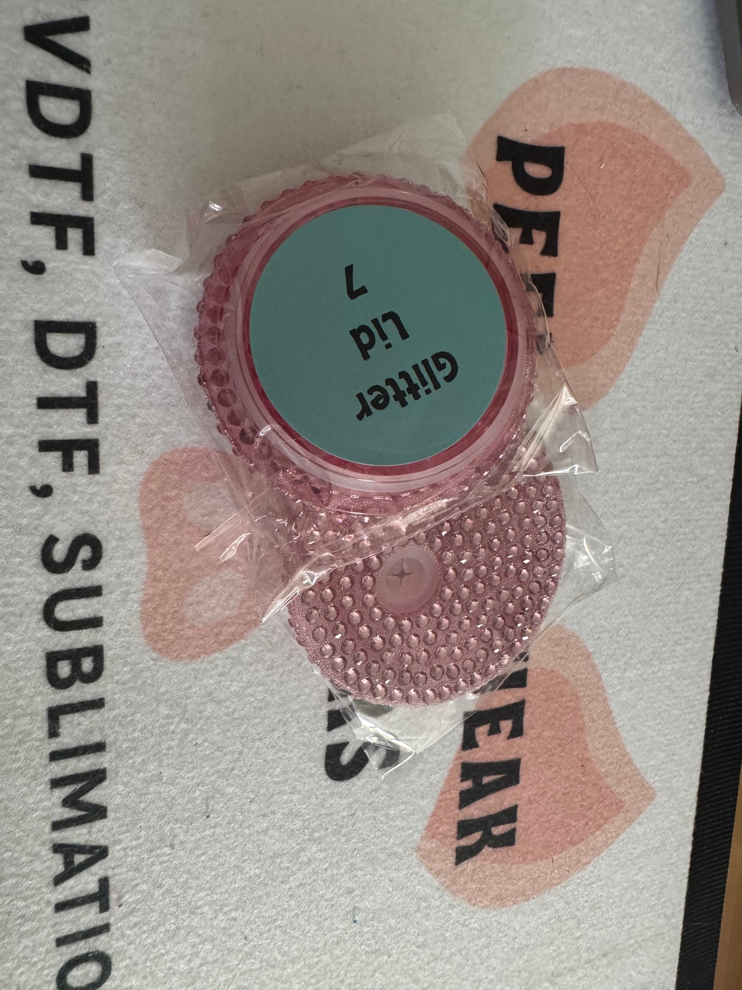 RHINESTONE LIDS