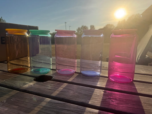 16oz Translucent Single Walled Tumbler GLASS