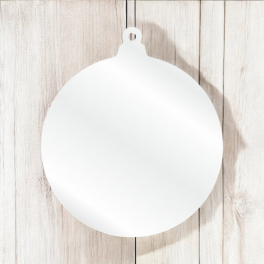 Acrylic Bauble (8cm) (Suitable For Sublimation)