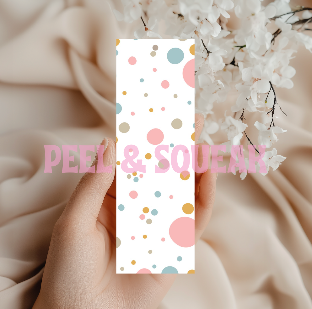 Pink Polka Dot Bookmark