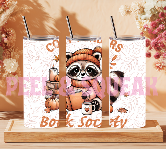 Cozy Readers Book Society Tumbler Wrap