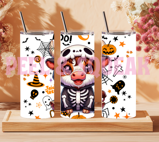 Halloween Boo Coo Tumbler Wrap