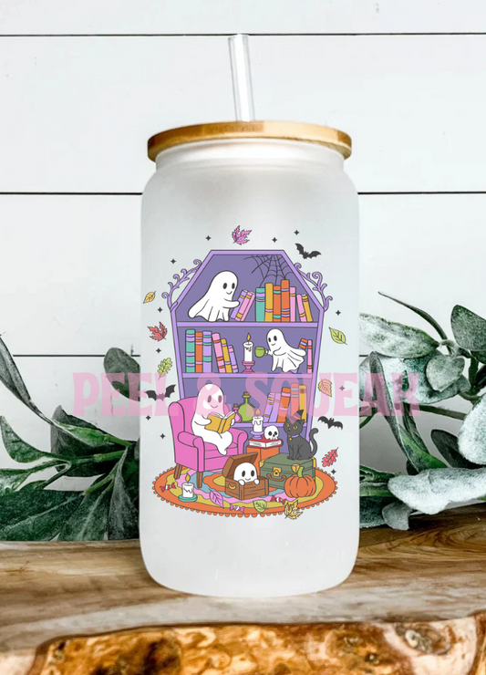 UVDTF - Bookcase Ghosty Purple