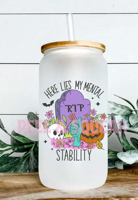 UVDTF - Here Lies My Mental Stability