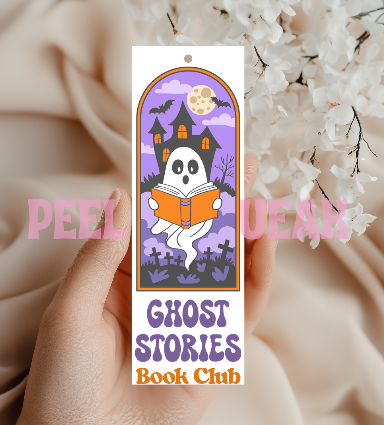 Ghost Stories Book Club Bookmark
