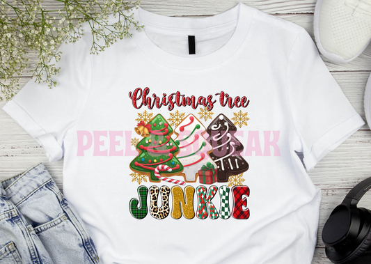 DTF - Christmas Tree Junkie