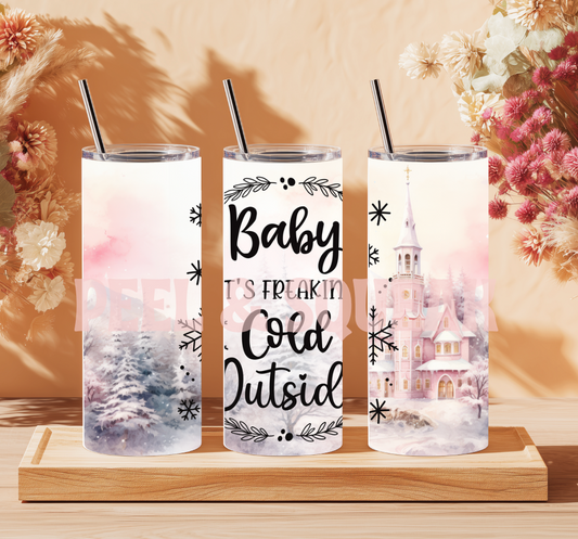 Baby It's Cold Tumbler Wrap