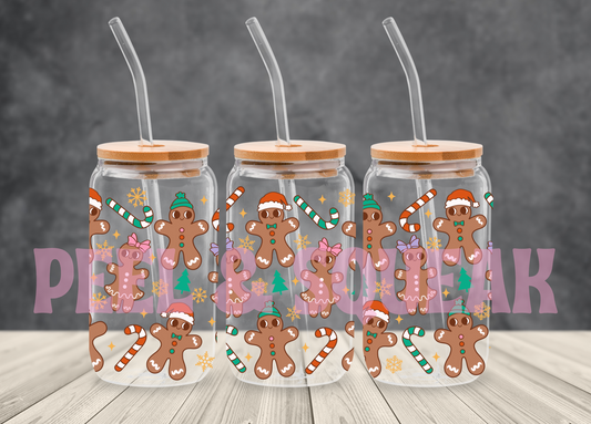 UVDTF - Gingerbread People Libby Wrap