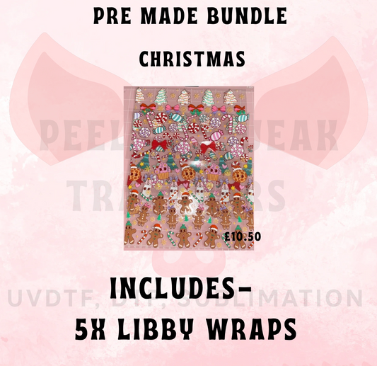 UVDTF - Christmas (PRE-MADE BUNDLE)
