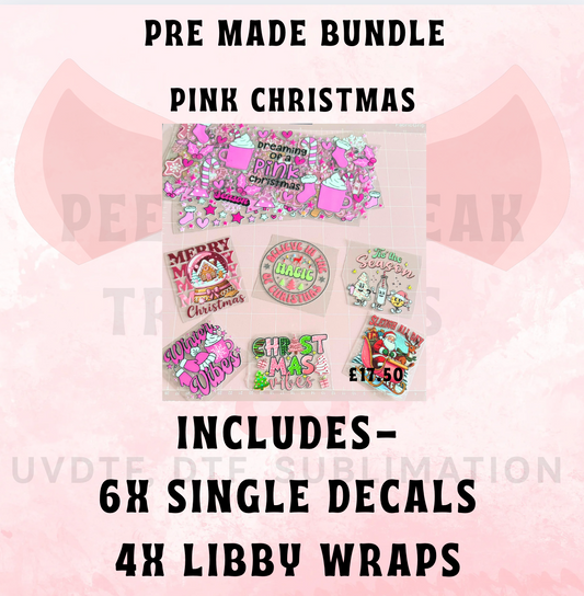 Pink Christmas (PRE-MADE BUNDLE)