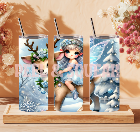 Blue Pixie Tumbler Wrap