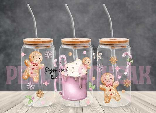 UVDTF - Pink Gingerbread Bakery Libby Wrap