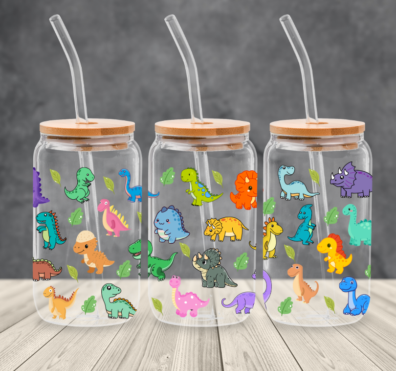 UVDTF - Cartoon Dinos Libby Wrap