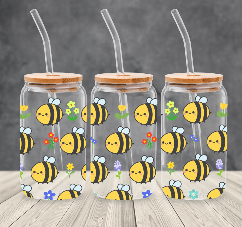 UVDTF - Cute Bumble Bees Libby Wrap