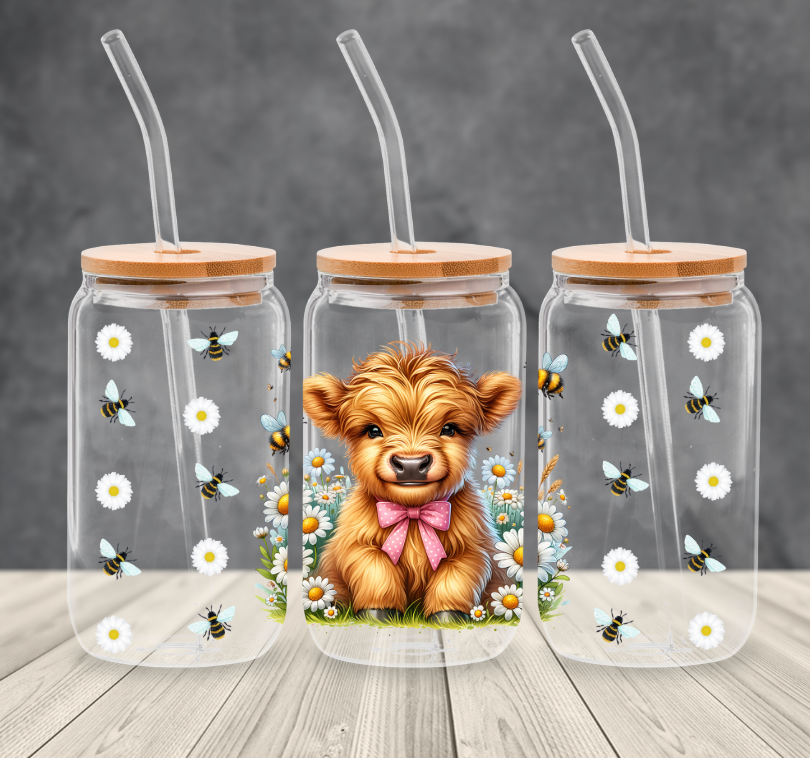 UVDTF - Coo Daisy Bees Libby Wrap