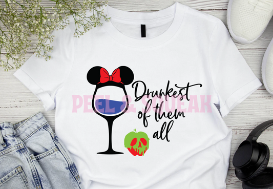 DTF- D Wine Glass Designs